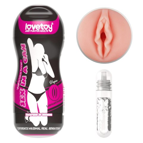 Masturbator 'Lotus Tunnel' w Dyskretnej Puszce