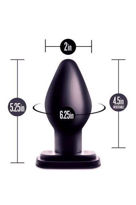 Korek analny Anal Adventures XL – czarny
