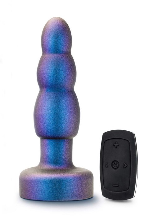 Wibrujący plug analny Matrix Kinetik Anal Adventures w futurystycznym błękicie