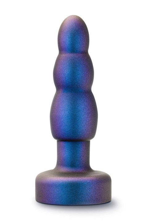 Wibrujący plug analny Matrix Kinetik Anal Adventures w futurystycznym błękicie