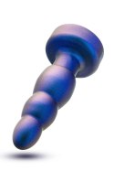 Wibrujący plug analny Matrix Kinetik Anal Adventures w futurystycznym błękicie