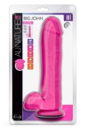 AU NATUREL BOLD BIG JOHN 11" Dildo – Realistyczne wrażenia (Różowy)
