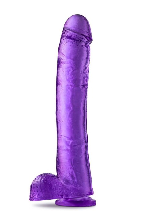 Potężne Dildo B Yours Plus Hefty N' Hung Fioletowe