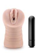 ENLUST AYUMI: Wibrujący Masturbator Męski Beżowy