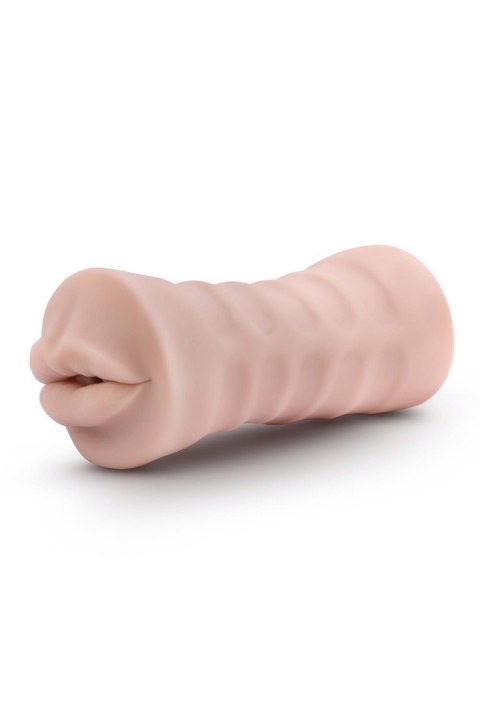 ENLUST Nicole - Wibrujący Masturbator Męski (Beżowy)