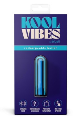 Kool Vibes – Ładowany Mini Wibrator Pociskowy w Odcieniu Jagodowym