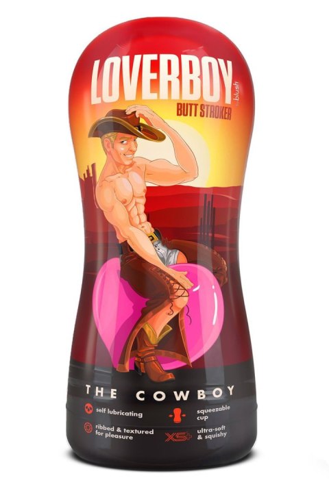 Samonawilżający Masturbator Erotyczny Loverboy Cowboy, Beżowy