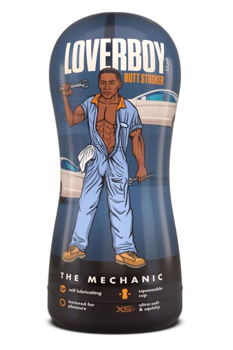 Loverboy The Mechanic – Samonawilżający Masturbator w Odcieniu Brązu