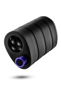 M Elite Platinum: Czarny Masturbator Wibracyjny