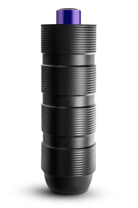 M Elite Platinum: Czarny Masturbator Wibracyjny