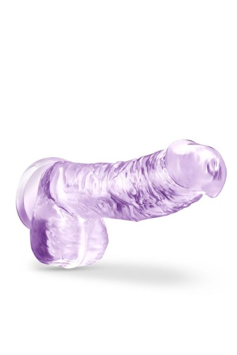 Kryształowe Dildo Ametystowe 15,2 cm 'Naturalnie Twój'