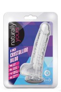 Krystaliczne Dildo Diamond Naturally Yours 15 cm