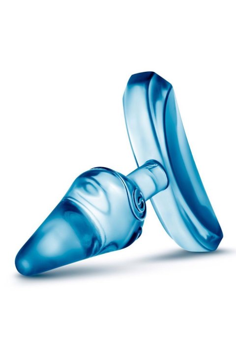 Zmysłowy Plug Anusowy Jolly Play With Me - Błękitny