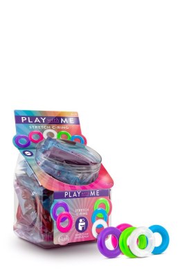 Play With Me: Elastyczne Pierścienie Erekcyjne C-Ring, 50 sztuk