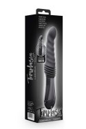 Temptasia Lazarus - Dildo z Funkcją Pchnięć, Czarne