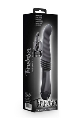 Temptasia Lazarus - Dildo z Funkcją Pchnięć, Czarne