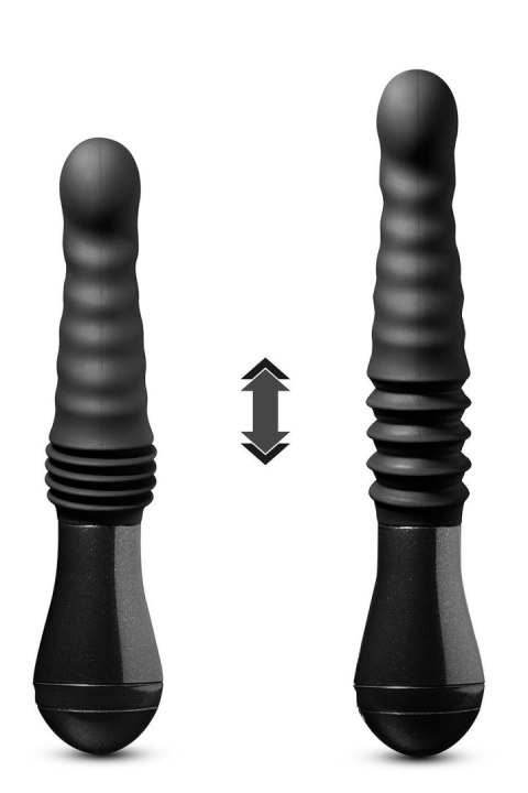 Temptasia Lazarus - Dildo z Funkcją Pchnięć, Czarne