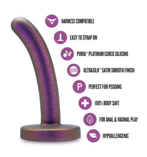 Temptasia Surrender Peg – Fioletowy Dildo Strap-on dla Początkujących