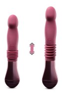 Temptasia Trixie: Dildo z Funkcją Pchania w odcieniu Wina