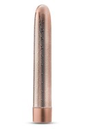Luksusowy wibrator Lattice z Kolekcji Rose Gold – 7 cali, ładowany USB