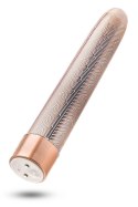 Luksusowy wibrator Lattice z Kolekcji Rose Gold – 7 cali, ładowany USB