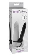 Strap-on Double Trouble z Kolekcji Anal Fantasy: Czarny