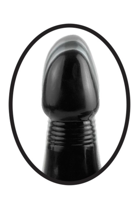 Wibrujący Stymulator Analny z Funkcją Pchnięć – Anal Fantasy, Czarny