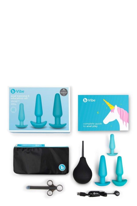 B-Vibe Zestaw Treningowy do Stymulacji Analnej – Czarny