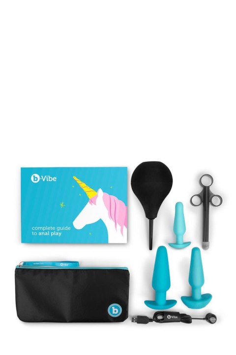 B-Vibe Zestaw Treningowy do Stymulacji Analnej – Czarny