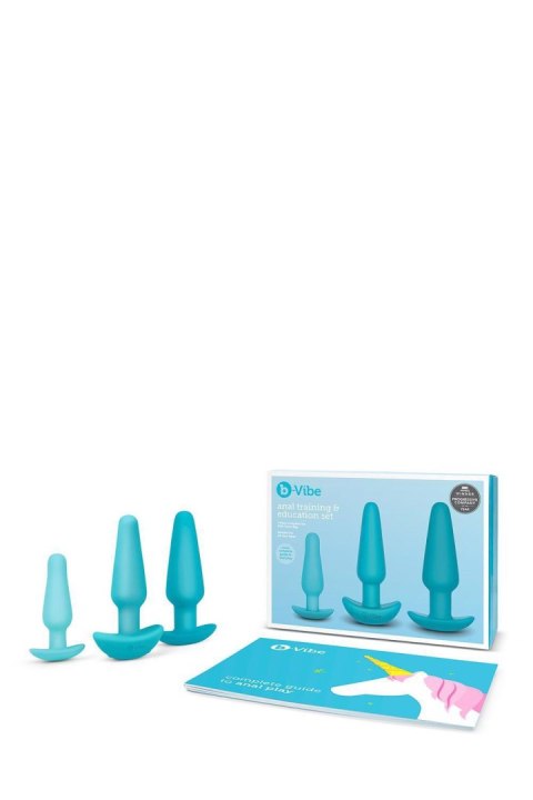 B-Vibe Zestaw Treningowy do Stymulacji Analnej – Czarny