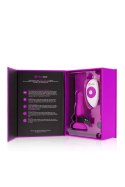 Wibrujący korek analny B-Vibe Novice Plug – fuksja