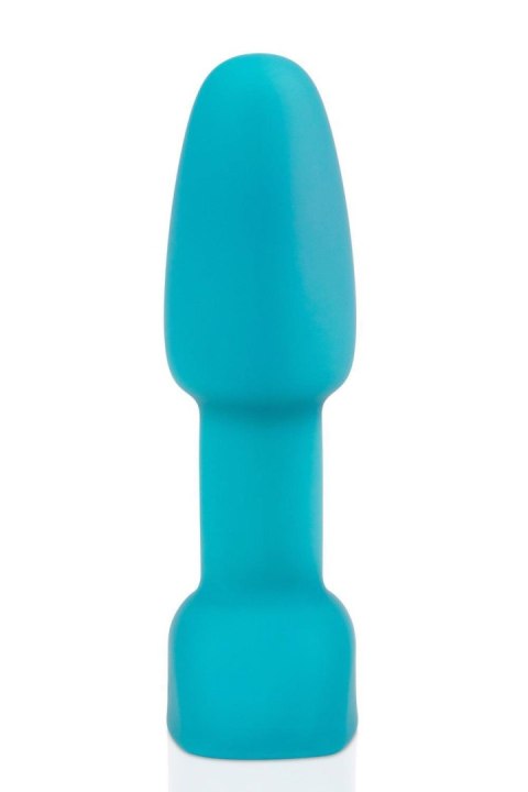 Wibrujący plug analny B-Vibe Rimming Petite - Turkusowy