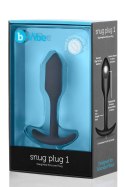 Wtyczka analna B-VIBE Snug Plug 1 Czarna