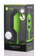Wysokiej Jakości Plug Anany B-Vibe Snug Plug 3 Limonka