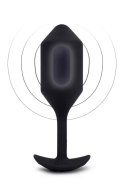 Wibrujący plug analny B-Vibe Snug Plug 4, czarny