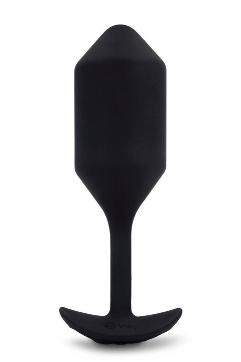 Wibrujący plug analny B-Vibe Snug Plug 4, czarny