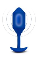 Wibrujący korek analny B-Vibe Snug Plug 4 Navy
