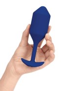 Wibrujący korek analny B-Vibe Snug Plug 4 Navy