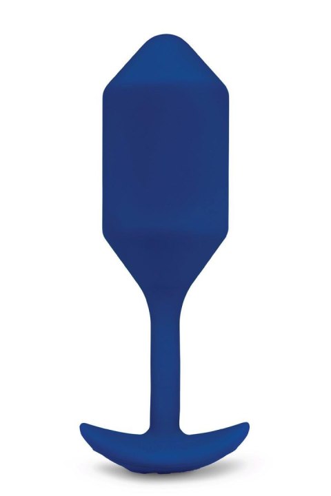 Wibrujący korek analny B-Vibe Snug Plug 4 Navy