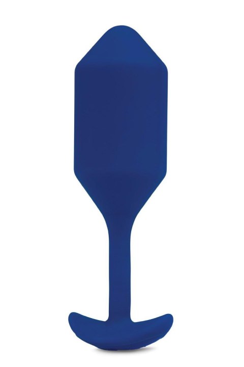 Wibrujący korek analny B-Vibe Snug Plug 4 Navy