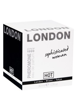 HOT Pheromon Parfum LONDON – Wyrafinowane Perfumy z Feromonami dla Kobiet, 30 ml