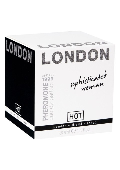 HOT Pheromon Parfum LONDON – Wyrafinowane Perfumy z Feromonami dla Kobiet, 30 ml