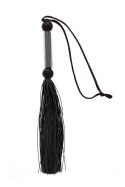 Elegancki silikonowy Flogger GP – Czarny