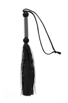 Elegancki silikonowy Flogger GP – Czarny