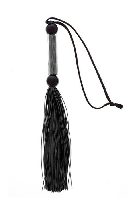 Elegancki silikonowy Flogger GP – Czarny
