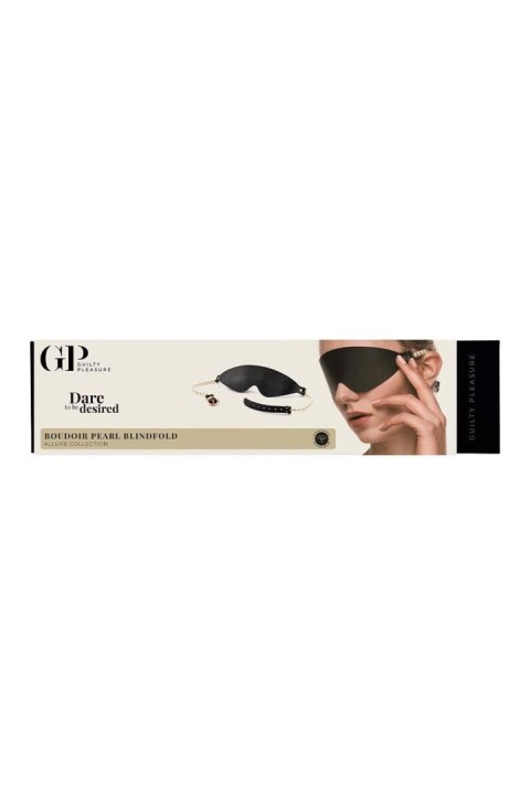 Elegancka Opaska na Oczy z Perłami Guilty Pleasure Boudoir
