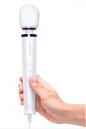 Le Wand Powerful Petite Plug-In – Biały Wibrator z Nieograniczoną Mocą