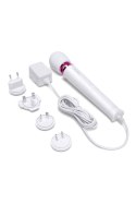 Le Wand Powerful Petite Plug-In – Biały Wibrator z Nieograniczoną Mocą