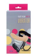 Realistyczna wibrująca przedłużka strap-on 8 cali