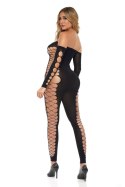 Bodystocking 'Diamond Drippin' – Czarny, Rozmiar Uniwersalny